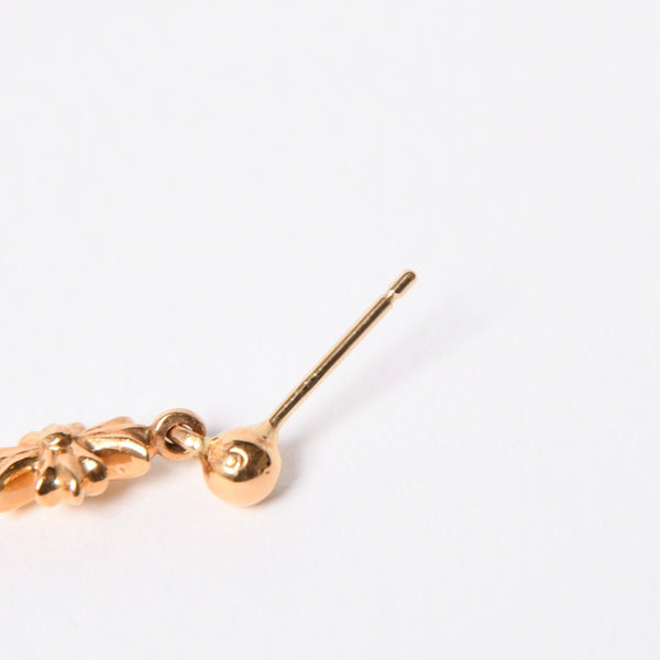 極美品 CHROME HEARTS クロムハーツ 22K タイニーE CHプラス 3ドロップピアス ダイヤモンド 重量約4.43g 中古 4a007332