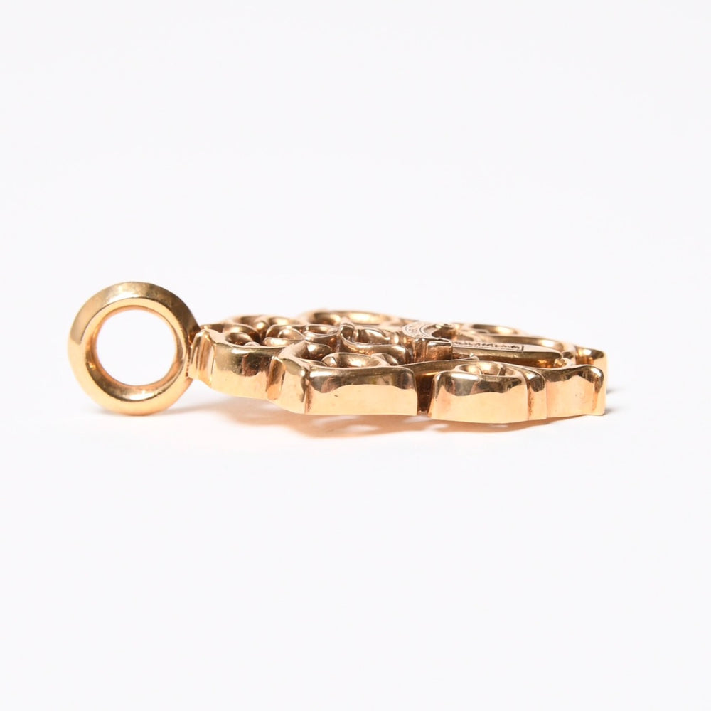 新品同様 CHROME HEARTS クロムハーツ VINE DAGGER ヴァインダガー ペンダントトップ チャーム 重量約23.8g 22K 中古 4a007325