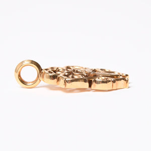 新品同様 CHROME HEARTS クロムハーツ VINE DAGGER ヴァインダガー ペンダントトップ チャーム 重量約23.8g 22K 中古 4a007325