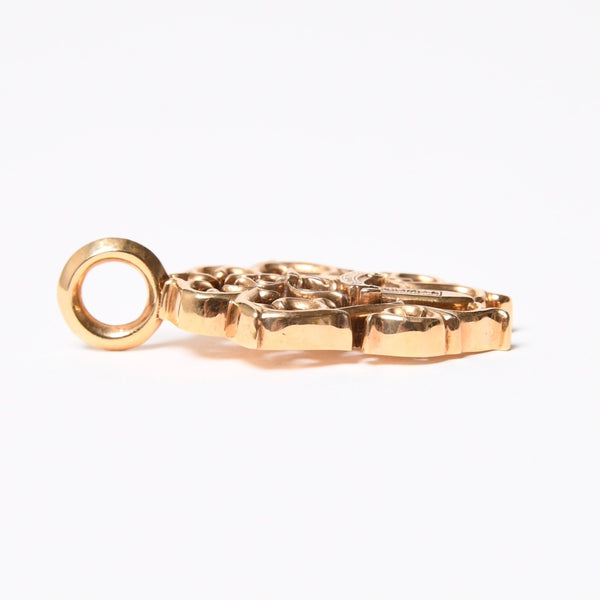 新品同様 CHROME HEARTS クロムハーツ VINE DAGGER ヴァインダガー ペンダントトップ チャーム 重量約23.8g 22K 中古 4a007325