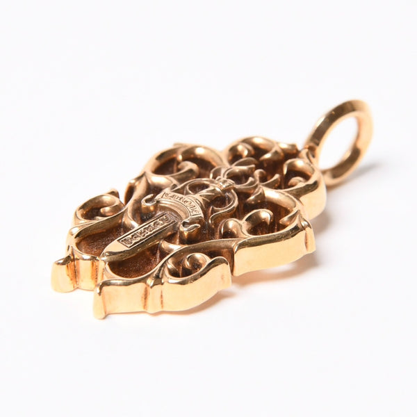 新品同様 CHROME HEARTS クロムハーツ VINE DAGGER ヴァインダガー ペンダントトップ チャーム 重量約23.8g 22K 中古 4a007325