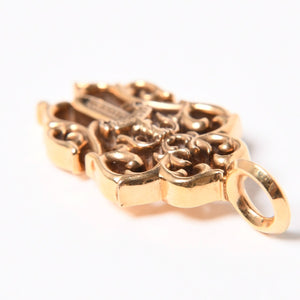 新品同様 CHROME HEARTS クロムハーツ VINE DAGGER ヴァインダガー ペンダントトップ チャーム 重量約23.8g 22K 中古 4a007325