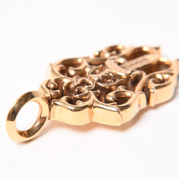 新品同様 CHROME HEARTS クロムハーツ VINE DAGGER ヴァインダガー ペンダントトップ チャーム 重量約23.8g 22K 中古 4a007325