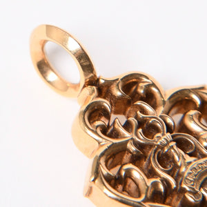 新品同様 CHROME HEARTS クロムハーツ VINE DAGGER ヴァインダガー ペンダントトップ チャーム 重量約23.8g 22K 中古 4a007325