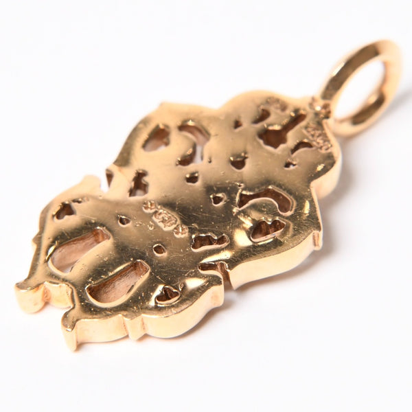 新品同様 CHROME HEARTS クロムハーツ VINE DAGGER ヴァインダガー ペンダントトップ チャーム 重量約23.8g 22K 中古 4a007325