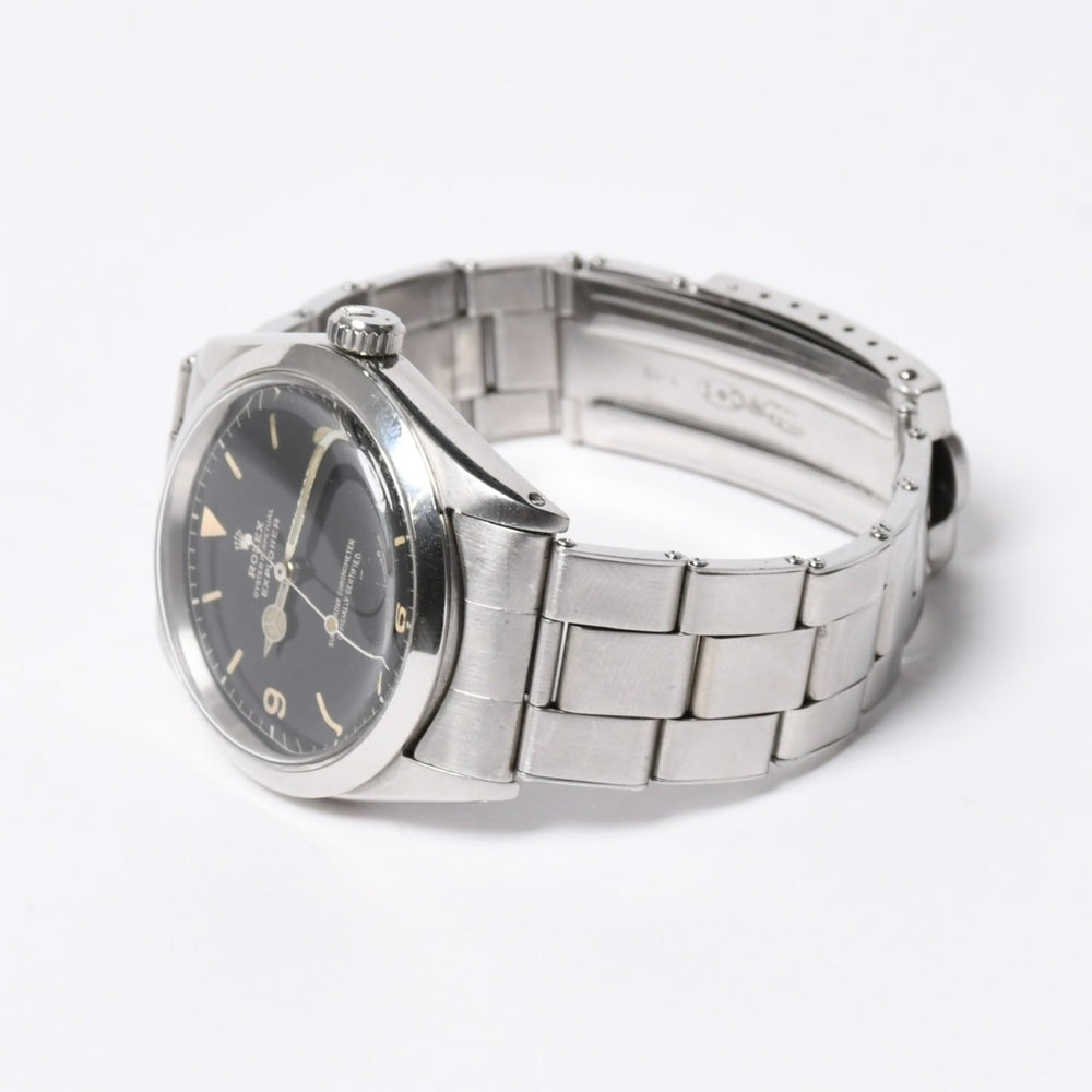 ROLEX ロレックス EXPLORER I エクスプローラー I 腕時計 1016 重量約73.03g AT ステンレススチール 黒文字盤 美品 中古 4a007339