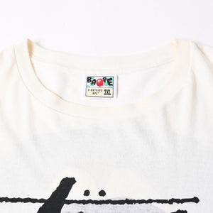 A BATHING APE × STUSSY アベイシングエイプ × ステューシー ILL COLLABORATION 半袖Tシャツ 半袖 サイズXXXL Tシャツ 美品 中古 4a007388