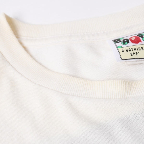 A BATHING APE × STUSSY アベイシングエイプ × ステューシー ILL COLLABORATION 半袖Tシャツ 半袖 サイズXXXL Tシャツ 美品 中古 4a007388