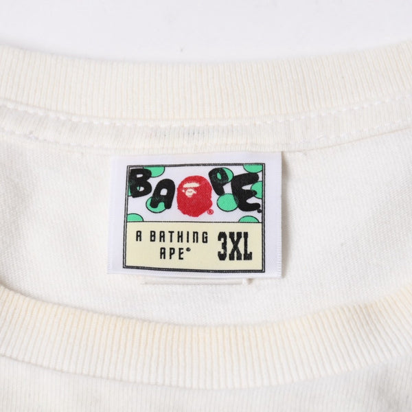 A BATHING APE × STUSSY アベイシングエイプ × ステューシー ILL COLLABORATION 半袖Tシャツ 半袖 サイズXXXL Tシャツ 美品 中古 4a007388