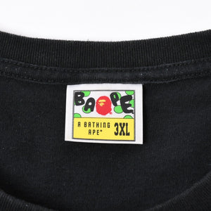 A BATHING APE×stussy アベイシングエイプ ステューシー BAPE シャーク カモ柄 半袖Tシャツ サイズ3XL 美品 中古 4a007402