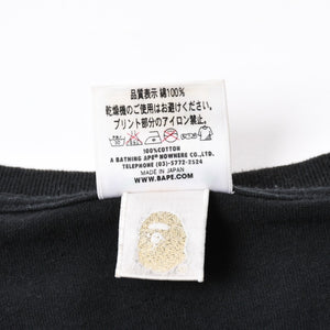 A BATHING APE×stussy アベイシングエイプ ステューシー BAPE シャーク カモ柄 半袖Tシャツ サイズ3XL 美品 中古 4a007402