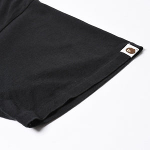 A BATHING APE アベイシングエイプ 半袖Tシャツ bape ベイプ トランプ サイズ3XL ブラック レッド 美品 中古 4a007379