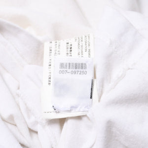 CHROME HEARTS クロムハーツ 半袖Tシャツ サイズXXL セメタリークロス CHクロス スクロールラベル ロゴ ホワイト 良品 中古 4a007417