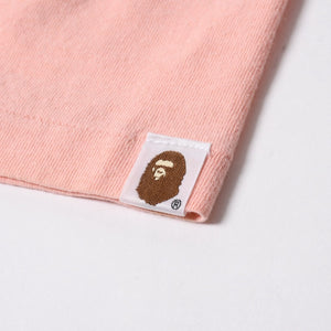 A BATHING APE アベイシングエイプ RSVP コラボ 半袖Tシャツ BABYMILO コットン ピンク サイズ3XL 美品 中古 4a007387