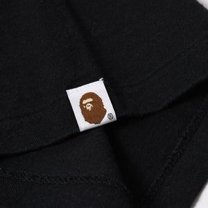 A BATHING APE アベイシングエイプ 大猿 カモフラージュ 半袖 Tシャツ コットン ブラック パープル サイズ3XL 美品 中古 4a007411