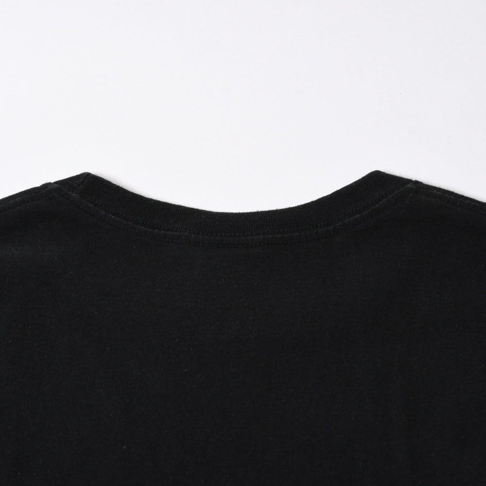 A BATHING APE アベイシングエイプ Ape Shall Never Kill Ape 半袖Tシャツ コットン ブラック ホワイト サイズ3XL 良品 中古 4a007422