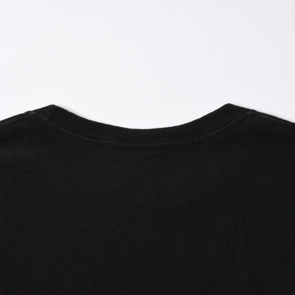 A BATHING APE アベイシングエイプ Ape Shall Never Kill Ape 半袖Tシャツ コットン ブラック ホワイト サイズ3XL 良品 中古 4a007422