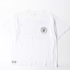 CHROME HEARTS クロムハーツ 半袖Tシャツ サイズXXL 星条旗 アメリカンフラッグ ヴァインダガー ホワイト 良品 中古 4a007382