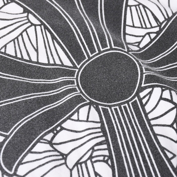 CHROME HEARTS クロムハーツ 半袖Tシャツ サイズXXL セメタリークロス CHクロス スクロールラベル ロゴ ホワイト 良品 中古 4a007417