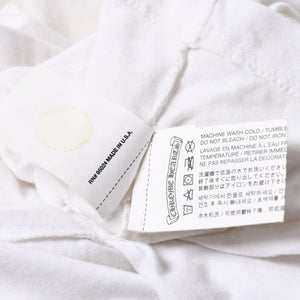 CHROME HEARTS クロムハーツ 半袖Tシャツ サイズXXL セメタリークロス CHクロス スクロールラベル ロゴ ホワイト 良品 中古 4a007417