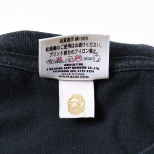 A BATHING APE アベイシングエイプ BAPE ベイプ 半袖 Tシャツ BAPE タイガー サイズ 3XL ブラック オレンジ レッド 美品 中古 4a007404