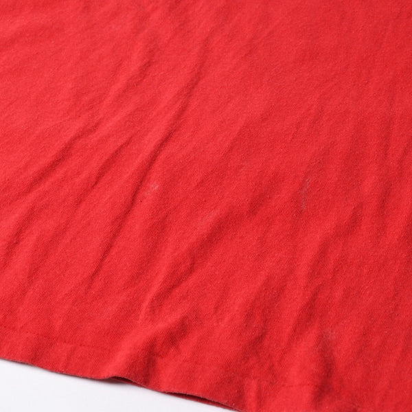 A BATHING APE アベイシングエイプ BAPE ベイプ 半袖 Tシャツ BAPE 王冠 サイズ 3XL レッド 美品 中古 4a007406