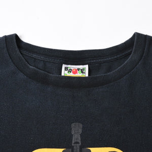 A BATHING APE アベイシングエイプ BAPE ベイプ 半袖 Tシャツ BAPE タイガー サイズ 3XL ブラック オレンジ レッド 美品 中古 4a007404
