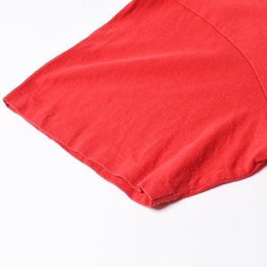 A BATHING APE アベイシングエイプ BAPE ベイプ 半袖 Tシャツ BAPE 王冠 サイズ 3XL レッド 美品 中古 4a007406