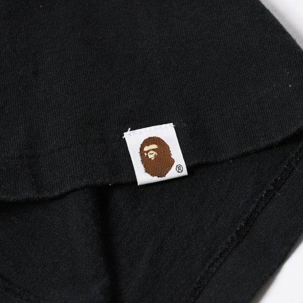 A BATHING APE アベイシングエイプ アングリーバード 半袖Tシャツ コットン ブラック マルチカラー サイズ3XL 美品 中古 4a007398