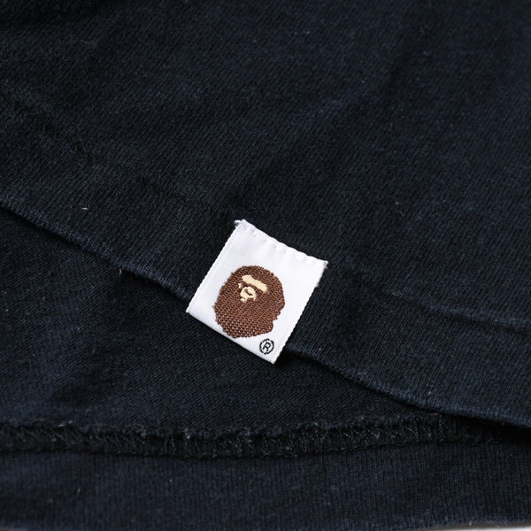 A BATHING APE アベイシングエイプ BAPE ベイプ 半袖 Tシャツ BAPE タイガー サイズ 3XL ブラック オレンジ レッド 美品 中古 4a007404