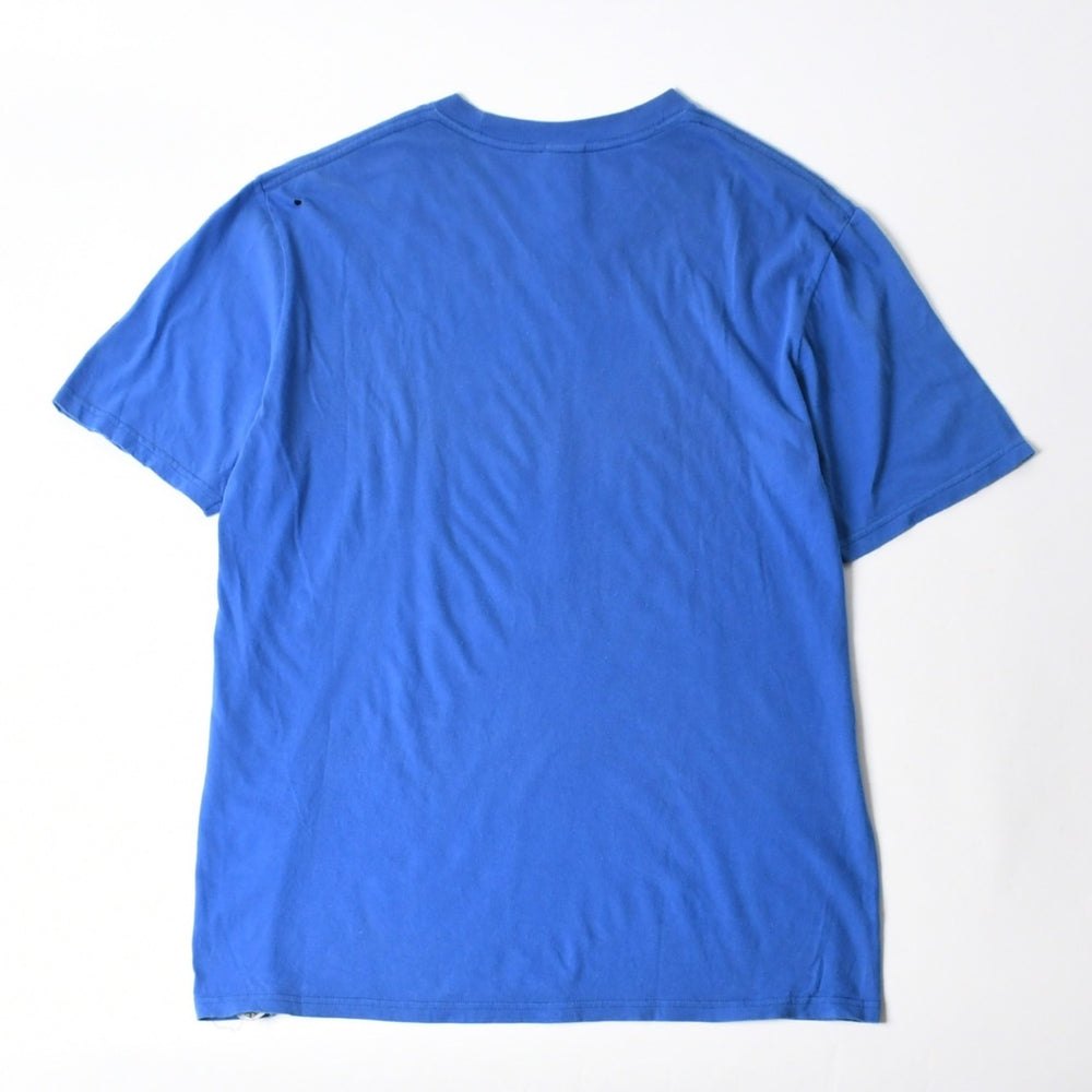 SUPREME シュプリーム THE NORTH FACE ザノースフェイス 半袖Tシャツ コットン ブルー サイズL 美品 中古 4a007303