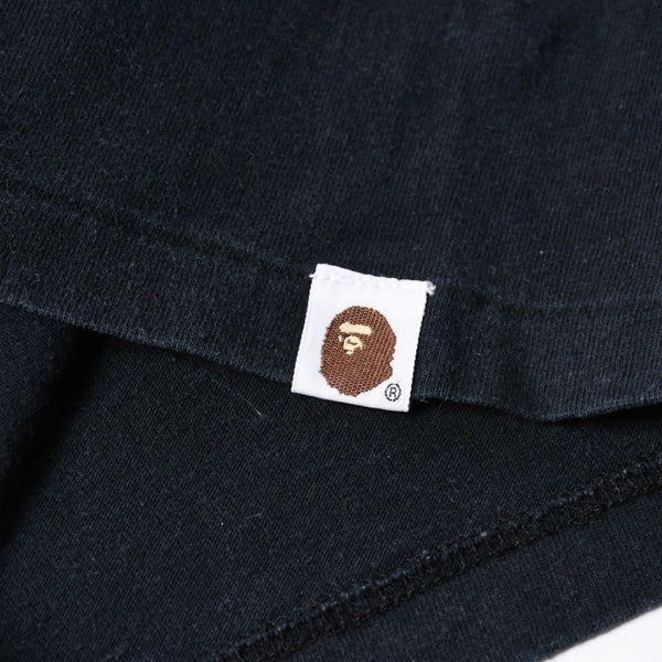 A BATHING APE アベイシングエイプ BAPE ベイプ 半袖 Tシャツ タイガー シャーク サイズ3XL ブラック 美品 中古 4a007421