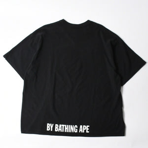 A BATHING APE アベイシングエイプ ワンピース シャンクス 半袖Tシャツ JAPAN製 コットン ブラック サイズ3XL 美品 中古 4a007380