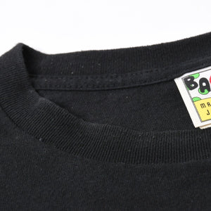 A BATHING APE アベイシングエイプ ワンピース シャンクス 半袖Tシャツ JAPAN製 コットン ブラック サイズ3XL 美品 中古 4a007380