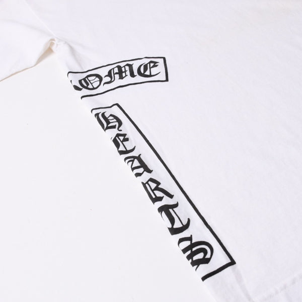 CHROME HEARTS クロムハーツ オールド 長袖Tシャツ サイズXXL FUCK YOU ホースシュー オールドクロス ホワイト 美品 中古 4a007409