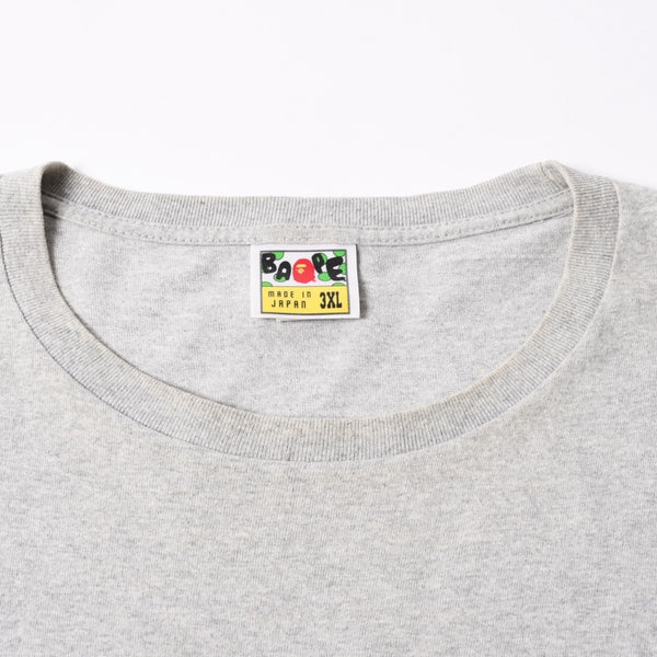 A BATHING APE アベイシングエイプ BAPE ベイプ 半袖 Tシャツ スターウォーズ ベビーマイロ サイズ3XL グレー 美品 中古 4a007385