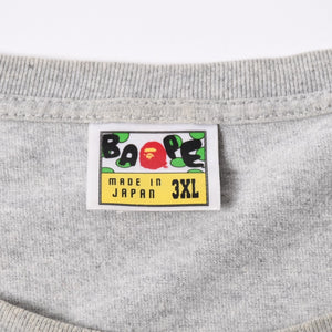 A BATHING APE アベイシングエイプ BAPE ベイプ 半袖 Tシャツ スターウォーズ ベビーマイロ サイズ3XL グレー 美品 中古 4a007385