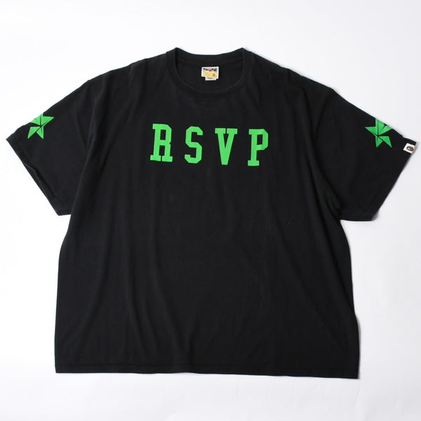 A BATHING APE X RSVP GALLERY TEE アベイシングエイプ X アールエスブイピーギャラリーTシャツ サイズ3XL 美品 中古 4a007391