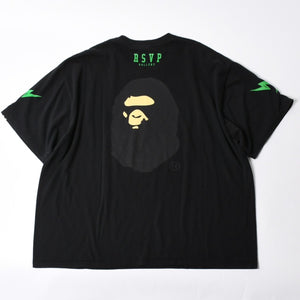 A BATHING APE X RSVP GALLERY TEE アベイシングエイプ X アールエスブイピーギャラリーTシャツ サイズ3XL 美品 中古 4a007391