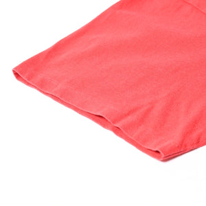 A BATHING APE アベイシングエイプ 半袖Tシャツ bape ベイプ MILO ミロ サイズ3XL レッド 美品 中古 4a007416