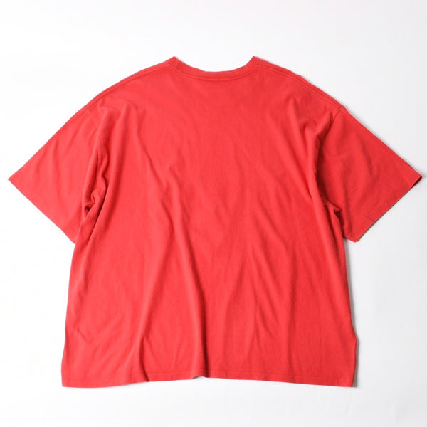A BATHING APE アベイシングエイプ 半袖Tシャツ bape ベイプ MILO ミロ サイズ3XL レッド 美品 中古 4a007416