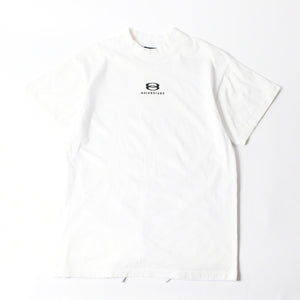 BALENCIAGA バレンシアガ ユニティスポーツ アイコンTシャツ 768068 TPVG9 Lサイズ ホワイト サッカーシャツ ドッキング 美品 中古 4a007337