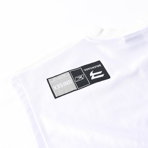 BALENCIAGA バレンシアガ ユニティスポーツ アイコンTシャツ 768068 TPVG9 Lサイズ ホワイト サッカーシャツ ドッキング 美品 中古 4a007337