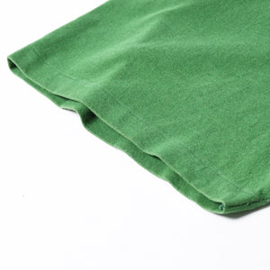 A BATHING APE アベイシングエイプ ロゴグラフィット 半袖Tシャツ 日本製 コットン グリーン マルチカラー サイズ3XL 美品 中古 4a007401