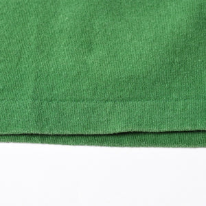 A BATHING APE アベイシングエイプ ロゴグラフィット 半袖Tシャツ 日本製 コットン グリーン マルチカラー サイズ3XL 美品 中古 4a007401