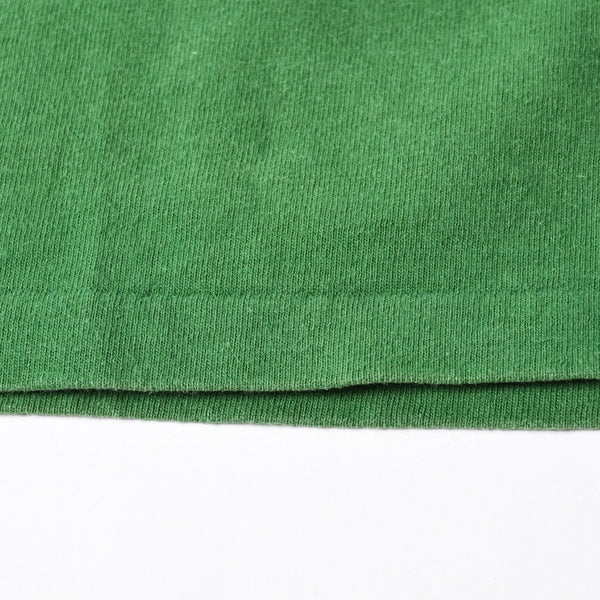 A BATHING APE アベイシングエイプ ロゴグラフィット 半袖Tシャツ 日本製 コットン グリーン マルチカラー サイズ3XL 美品 中古 4a007401