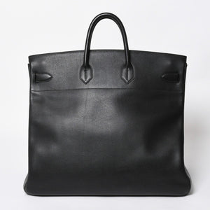 HERMES エルメス オータクロア 50 ハンドバッグ □G刻印 ノワール トゴ 2003年製 内縫い ゴールド金具 美品 中古 4a007433