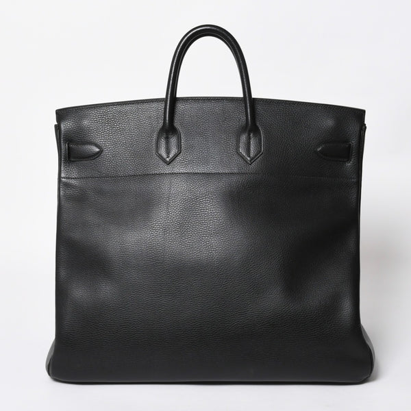 HERMES エルメス オータクロア 50 ハンドバッグ □G刻印 ノワール トゴ 2003年製 内縫い ゴールド金具 美品 中古 4a007433