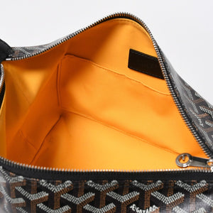 新品同様品 GOYARD ゴヤール ボウリング25 トイレタリーバッグ クラッチバッグ BOWLIN025TY01CL01P PVC レザー ブラック 中古 4a007437