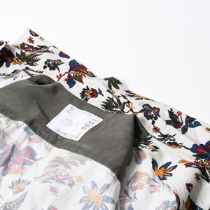 極美品 sacai サカイ 25SS CAR RACE TROPICAL PRINT SHIRT カーレース トロピカル プリント 半袖シャツ 25-03651M サイズ2 総柄 中古 4a007446